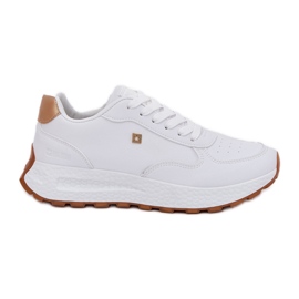 Big Star Lehká ženská sportovní bota velká hvězda RR274629 Hi-Polish White System bílý