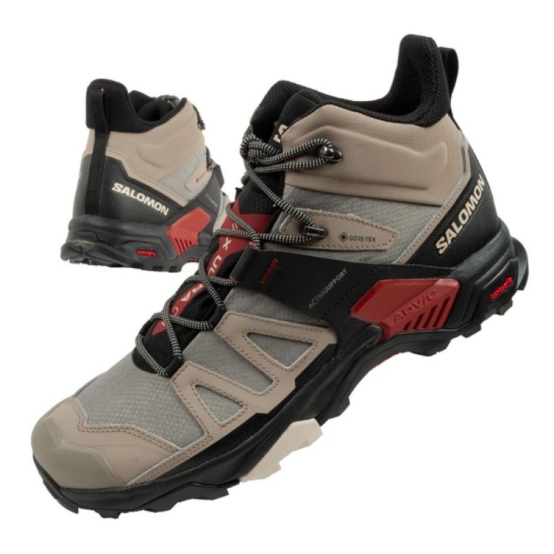 SALOMON X ULTRA 4 Mid GTX 473525 Shoty béžový SALOMON X ULTRA 4 Mid GTX 473525 Shoty béžový
