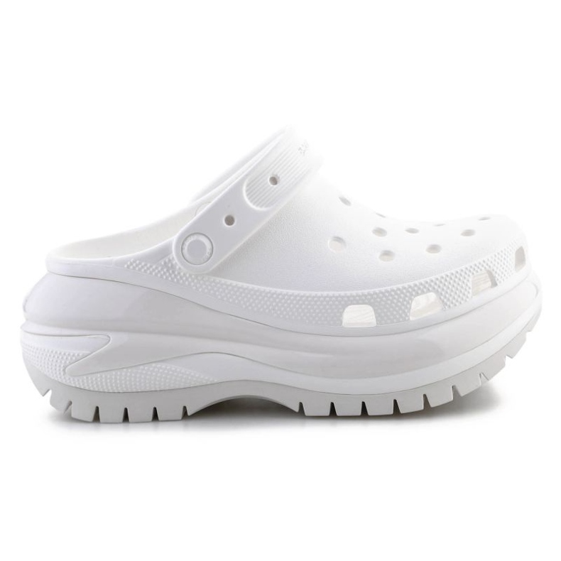 Žabky Crocs Mega Crush Clog 207988-100 bílý Žabky Crocs Mega Crush Clog 207988-100 bílý