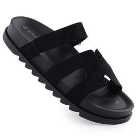 Dámské pantofle Black Potocki GN17303 černý