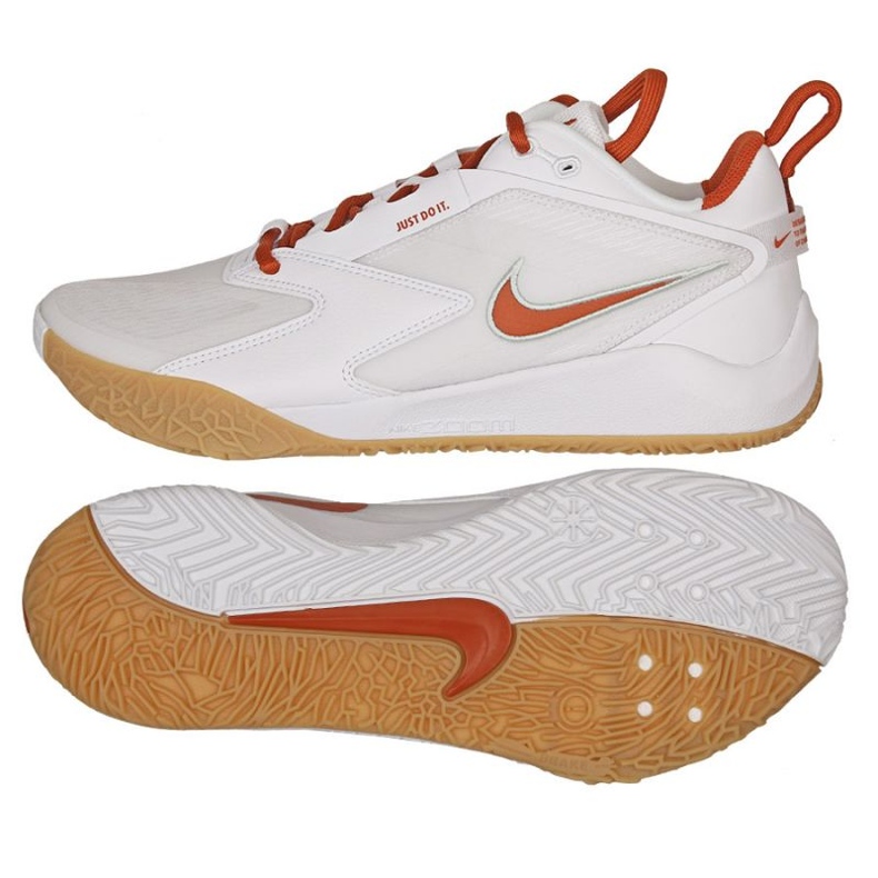 Volejbalové boty Nike Air Zoom Hyperace 3 FQ7074-104 bílý