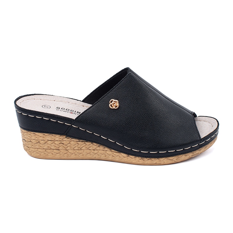 Goodin Černé ženské klíny černá Goodin Černé ženské klíny černá