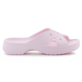 Crocs Classic Womens Cross Strap Flip Flip FLOPS 210840-6ZW růžový