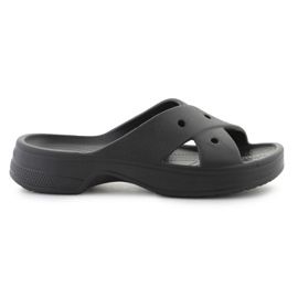Crocs Classic Womens Cross Strap Flip Flip FLOPS 210840-001 černý