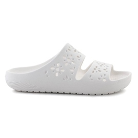 Crocs Classic Floral Cutut Sandal 210966-0WV žabky bílý