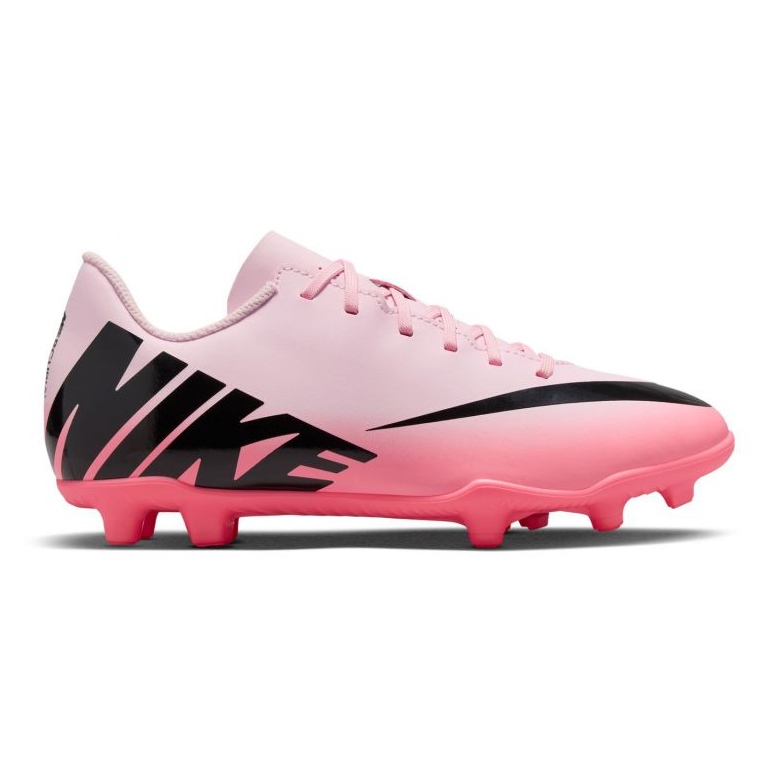 Fotbalové boty Nike Mercurial Vapor 15 Club FG/MG Jr DJ5958-601 růžový