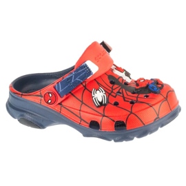 Crocs Team Spiderman All Terain Clog 208786-410 červený