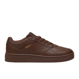 Boty Puma Court Classic 395018 03 hnědý Boty Puma Court Classic 395018 03 hnědý