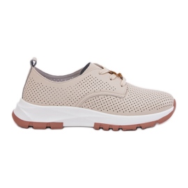 ARTIKER Dámská kožená bota s Artikem 54C1811 béžový