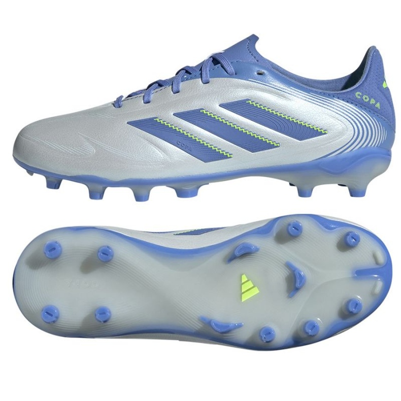 Adidas Copa Pure III League FG/MG IE1195 Fotbalové boty modrý Adidas Copa Pure III League FG/MG IE1195 Fotbalové boty modrý