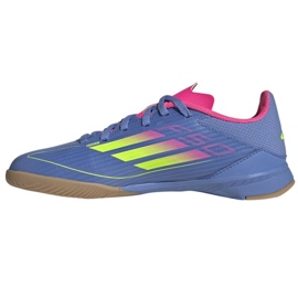Adidas F50 League ve fotbalových botách IE3749 modrý