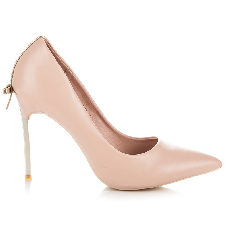 Vices New Collection špendlíky se zlatou mašlí růžový