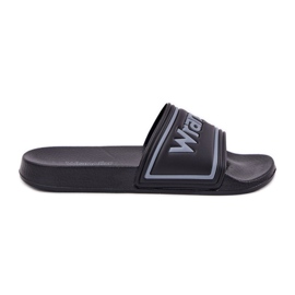 Wrangler Averell Slider Men Low 20251042.25Y Pánské pantofle černé černá