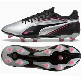 PUMA KING MATCH FG/AG 108315-02 Fotbalové boty šedá