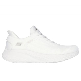 Skechers Slip-Inss: Bobs Sport Squad Chaos 117497 OFWT Shoes bílý