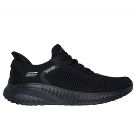 SKECHERS SLIK -INS: Bobs Sport Squad Chaos 117497 BBK Shoes černý