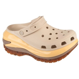 Crocs Classic Mega Crush Clog 207988-0lm béžový Crocs Classic Mega Crush Clog 207988-0lm béžový