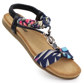 Pohodlné sandály žen I Slip -Up Navy Blue Artiker 56C1276 modrý