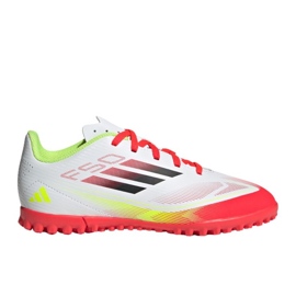 Adidas F50 Club tf IE3732 bílé fotbalové boty bílý