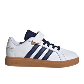 Adidas Grand Court 2.0 JR JI0973 Shoty bílý