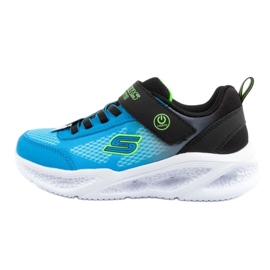 Skechers Meteor-Lights-Krendox 401495L/BKBL boty modrý