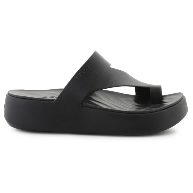Flip-Flops Crocs Getway Platform Toe Loop 210834-001 černá