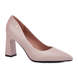 Elegantní čerpadla na Vinceza 62221 Barb šedá