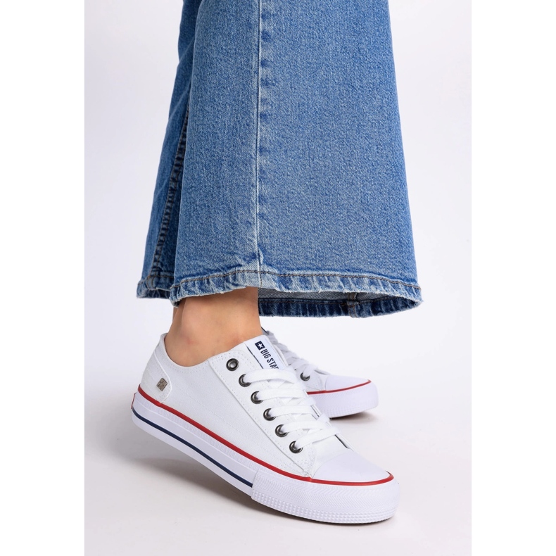 Big Star DD274336 White Shoes Sneakers bílý
