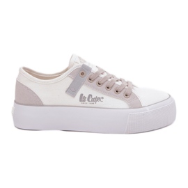 Dámské tenisky na platformě Lee Cooper LCW-25-31-3479L bílý