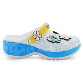 Crocs Smurfs Platform Flaps Clog 210822-90H bílý Crocs Smurfs Platform Flaps Clog 210822-90H bílý