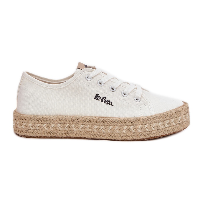 Dámské tenisky s Lee Cooper LCW-25-44-3217 Braid bílý