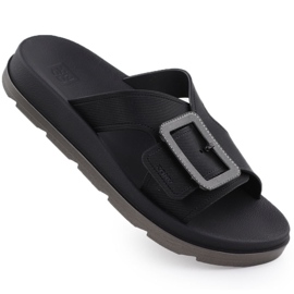 Zaxy Dámské plážové bazény žabky s černými svorkami RR285078