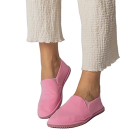 Pink Dámské skluz -up tenisky růžový Pink Dámské skluz -up tenisky růžový