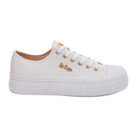 Dámské tenisky na platformě Lee Cooper LCW-25-02-3289 bílá bílý