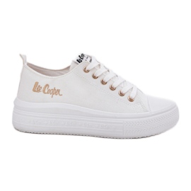 Dámské tenisky na Lee Cooper LCW-24-44-2462L Bílá platforma bílý Dámské tenisky na Lee Cooper LCW-24-44-2462L Bílá platforma bílý