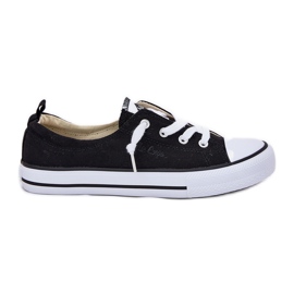 Materiál ženských tenisek Lee Cooper LCW-25-02-3299L Black černá
