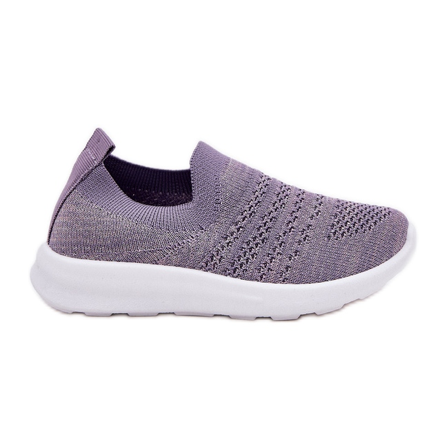 Dětská fialová sportovní bota vložená fialový