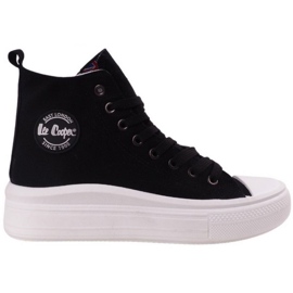 Dámské vysoké tenisky na Lee Cooper LCW-23-44-1629LA Black Platform černý