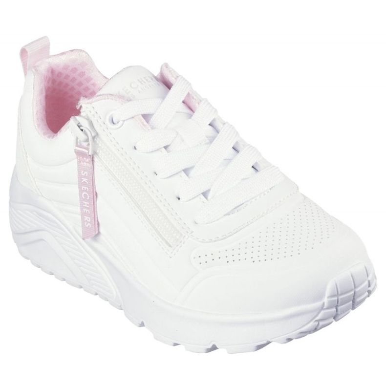 Skechers Uno Lite - Easy Zip 310387L WHT Shoes bílý