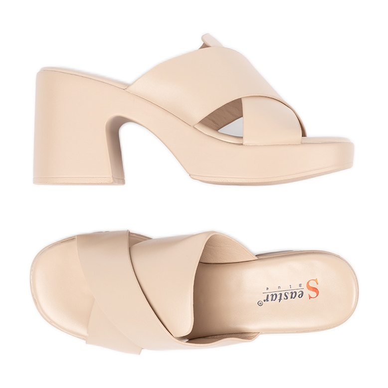 Seastar Beige Flip -flops na příspěvku béžový Seastar Beige Flip -flops na příspěvku béžový