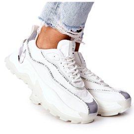 Cross Jeans Dámské sportovní boty křížové džíny II2R4017C WHITE bílý Cross Jeans Dámské sportovní boty křížové džíny II2R4017C WHITE bílý