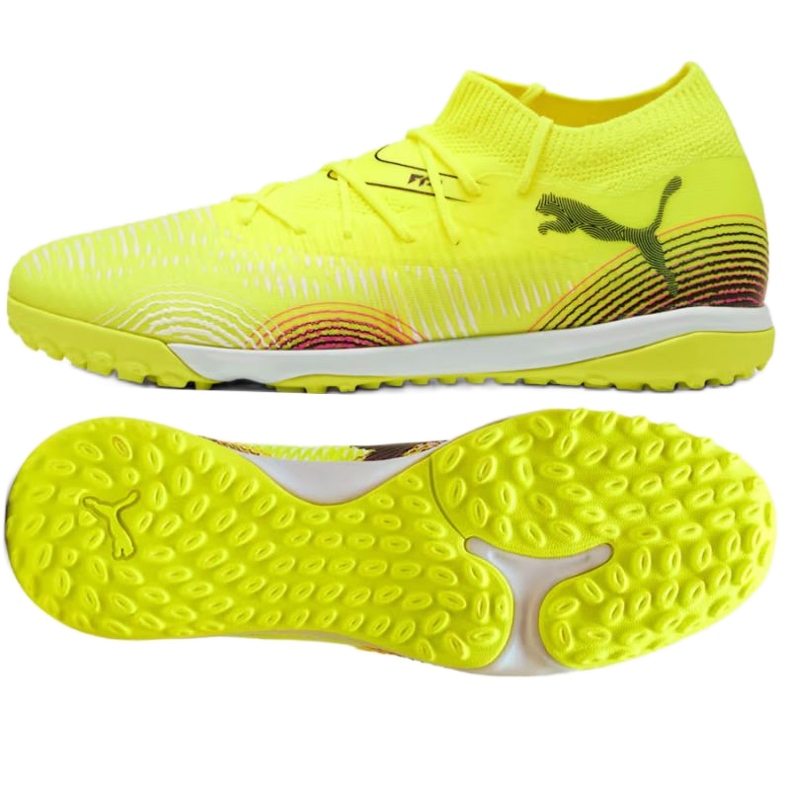 Puma Future 8 Match TT 108370-03 Fotbalové boty žlutá Puma Future 8 Match TT 108370-03 Fotbalové boty žlutá