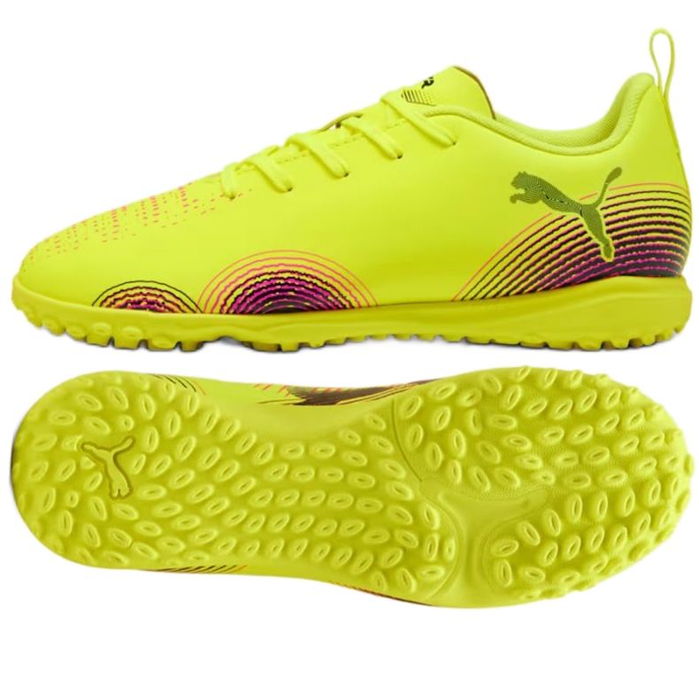 Puma Future 8 Play TT 108396-03 Fotbalové boty žlutá Puma Future 8 Play TT 108396-03 Fotbalové boty žlutá