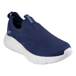 Skechers bobs b flex - frigid edge 118107 -nvy boty modrý