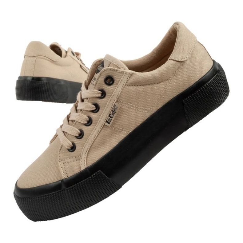 Lee Cooper Canvas Lady LCW-24-31-2721L boty béžový