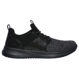 Skechers Delson Camben 65474bbk boty černý