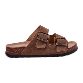 Flip Flip Flip Flip Flip Flip s dámskými sponami panto fino rr267024 hnědý