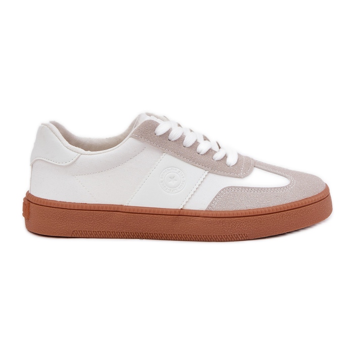 Big Star Dámské velké hvězdné sportovní tenisky RR274804 WHITE bílý