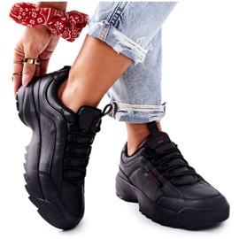 Cross Jeans Dámské sportovní boty křížové džíny černé EE2R4134C černý