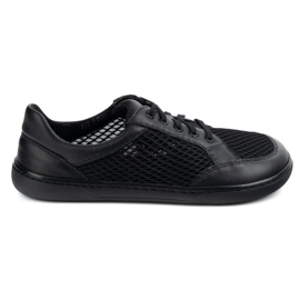WASAK Dámská bosská bota Minimalistická kůže 0772SW Black černý